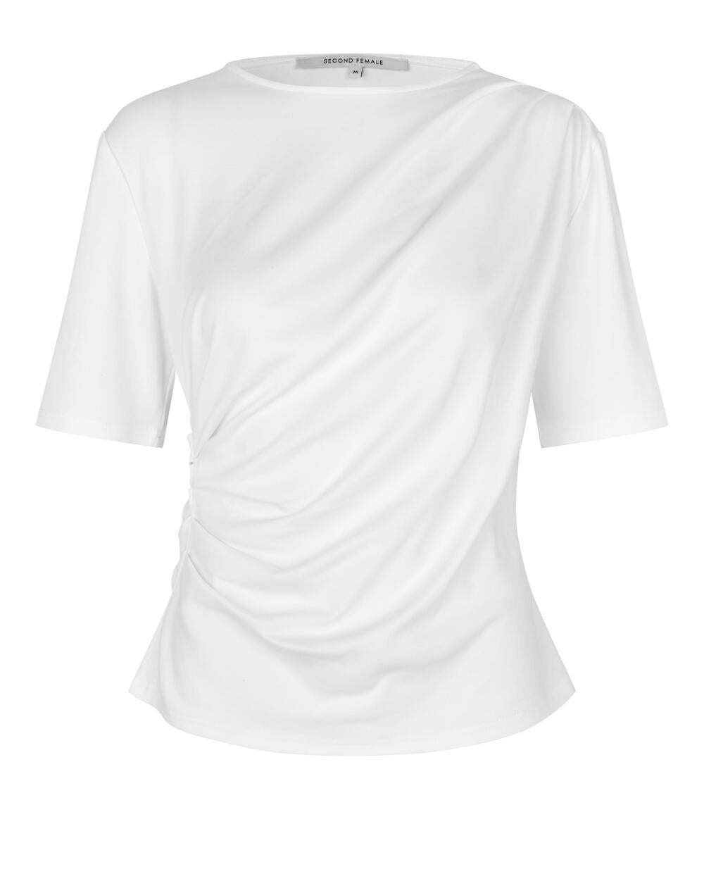 Ulina Drape t-shirt - hvid